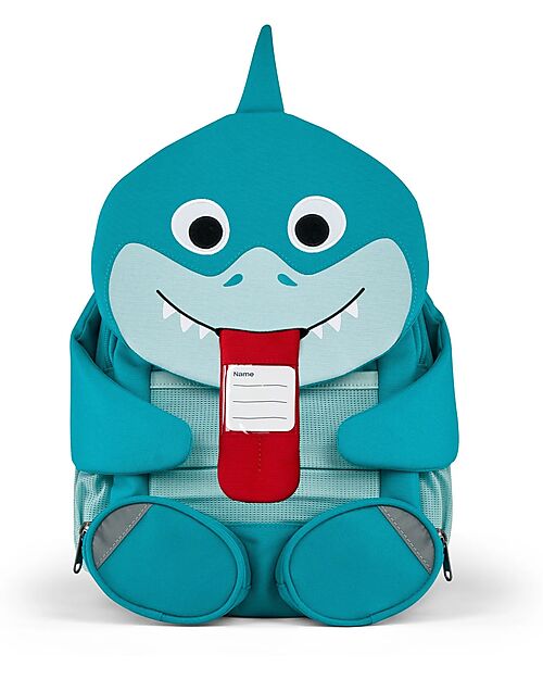 Affenzahn Kids Backpack 3-5 years - Shark - Perfect for Preschool and eco-friendly! Kindergarten Backpacks