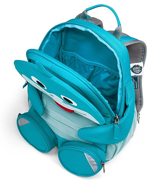 Affenzahn Kids Backpack 3-5 years - Shark - Perfect for Preschool and eco-friendly! Kindergarten Backpacks
