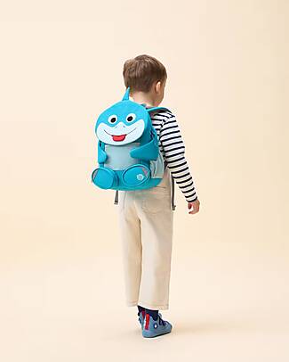 Affenzahn Kids Backpack 3-5 years - Shark - Perfect for Preschool and Eco-Friendly! Kindergarten Backpacks
