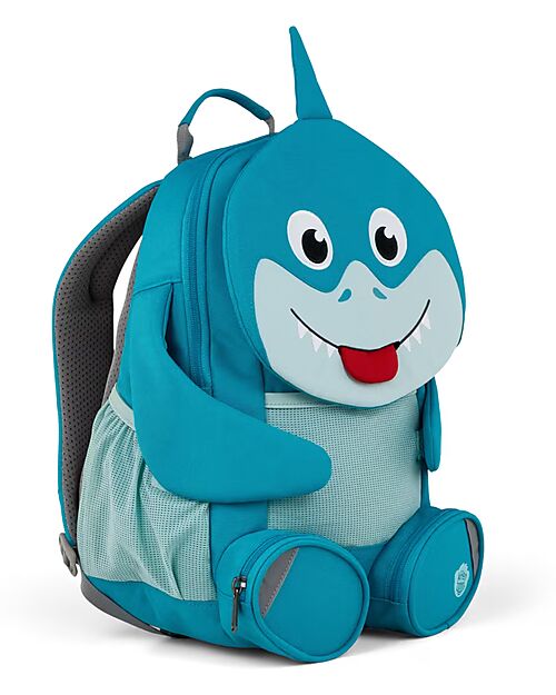 Affenzahn Kids Backpack 3-5 years - Shark - Perfect for Preschool and Eco-Friendly! Kindergarten Backpacks