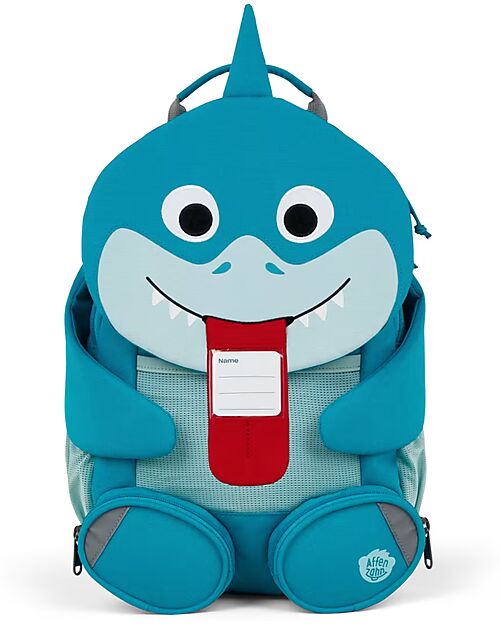 Affenzahn Kids Backpack 3-5 years - Shark - Perfect for Preschool and Eco-Friendly! Kindergarten Backpacks