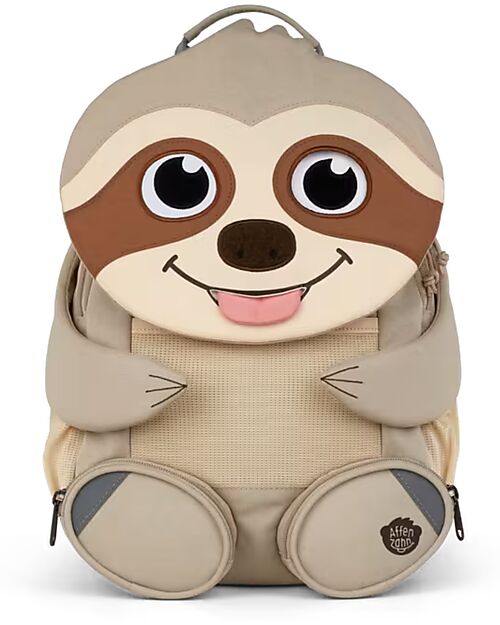 Affenzahn Kids Backpack 3-5 years - Sloth - Perfect for Preschool and Eco-Friendly! Kindergarten Backpacks