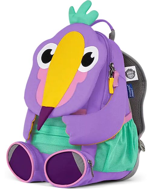 Affenzahn Kids Backpack 3-5 years - Toucan - Perfect for Preschool Kindergarten Backpacks