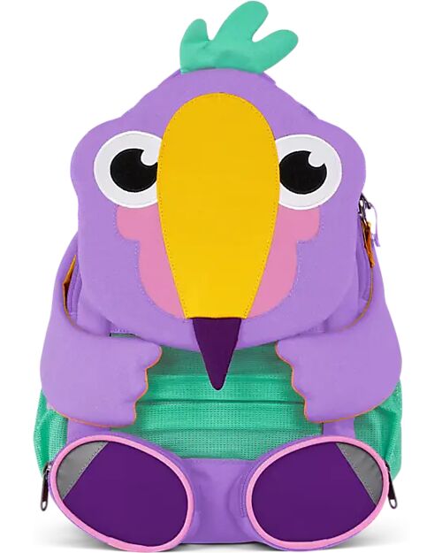 Affenzahn Kids Backpack 3-5 years - Toucan - Perfect for Preschool Kindergarten Backpacks