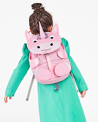 Affenzahn Kids Backpack 3-5 years, Ursula Unicorn - Perfect for Preschool and eco-friendly! Small Backpacks