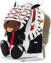 Affenzahn Kids Backpack 3-5 years, Zebra Zena - Perfect for Preschool and Eco-Friendly! Kindergarten Backpacks