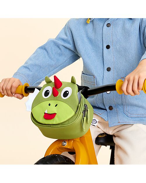 Affenzahn Kids Handlebar Bag - Dragon - Useful and funny Bicycle Accessories