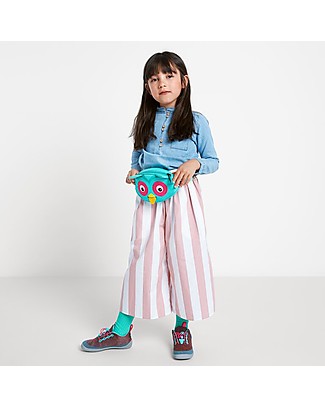 Affenzahn Kids Hip Bag Olive the Owl - Can be worn as a shoulder bag! Kindergarten Backpacks