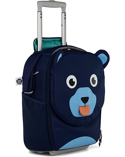 Affenzahn Kids Suitcase - Bear - Perfect as Hand Luggage Travel Bags
