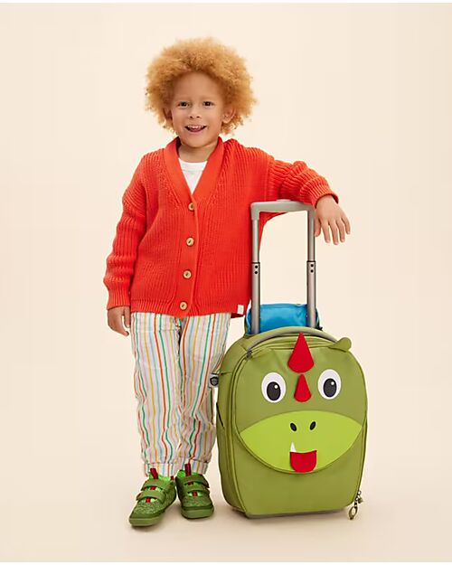 Affenzahn Kids Suitcase - Dragon - Perfect as Hand Luggage Travel Bags