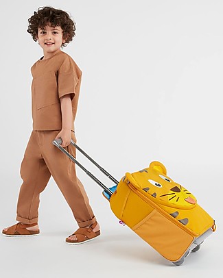Affenzahn Kids Suitcase, Timmy Tiger - Perfect as Hand Luggage! Travel Bags