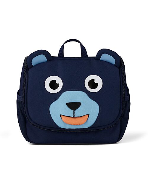 Affenzahn Kids Toiletry Bag - Bear - Useful and funny Makeup Bags and Pouches