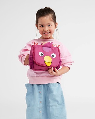 Affenzahn Kids Toiletry Bag, Bella Bird - Useful and funny! Makeup Bags & Pouches