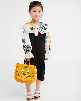 Affenzahn Kids Toiletry Bag, Timmy Tiger - Useful and funny! Makeup Bags & Pouches