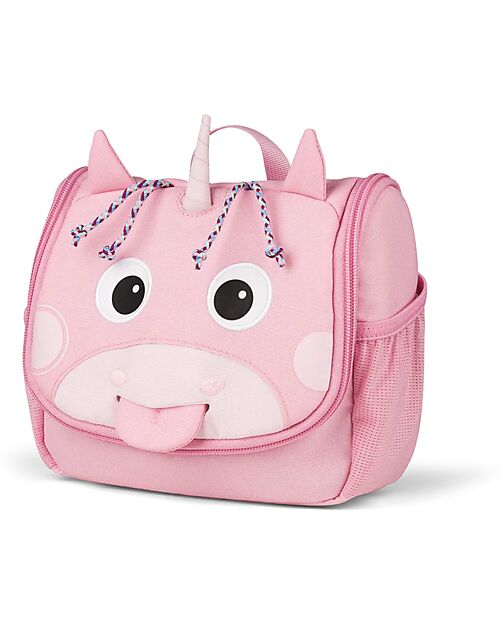 Affenzahn Kids Toiletry Bag - Unicorn - Useful and funny Makeup Bags and Pouches