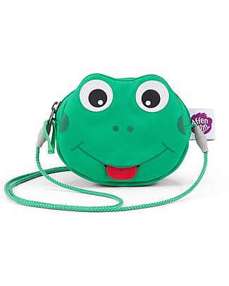 Affenzahn Kids Wallet, Finn Frog - Enhance the independence! Messenger and Family Bags