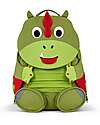 Affenzahn Large Friend Backpack 3-5 Years - Dragon - Perfect for Nursery and Eco-Friendly Kindergarten Backpacks