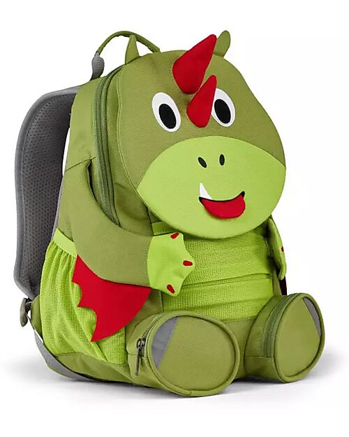 Affenzahn Large Friend Backpack 3-5 Years - Dragon - Perfect for Nursery and Eco-Friendly Kindergarten Backpacks