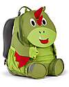 Affenzahn Large Friend Backpack 3-5 Years - Dragon - Perfect for Nursery and Eco-Friendly Kindergarten Backpacks