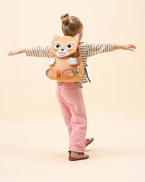 Affenzahn Large Friend-Cat Kindergarten Backpacks