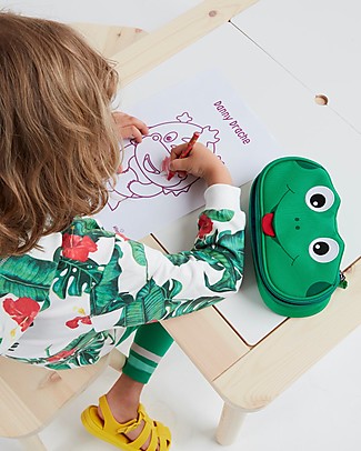 Affenzahn Pencil Case Finn Frog - Durable and Eco-friendly! null