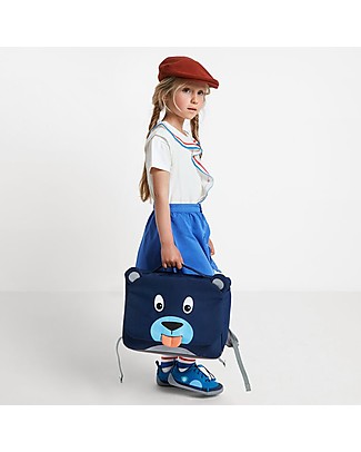 Affenzahn Pre-school Bag Bobo the Bear - Made with recycled PET bottles! Small Backpacks