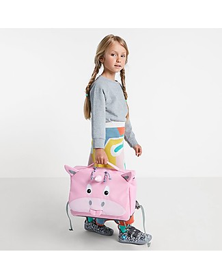 Affenzahn Pre-school Bag Ulrike the Unicorn - Made with recycled PET bottles! Small Backpacks