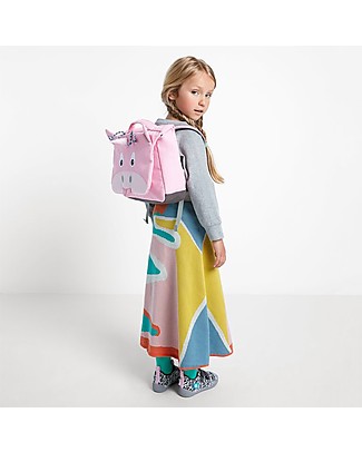 Affenzahn Pre-school Bag Ulrike the Unicorn - Made with recycled PET bottles! Small Backpacks