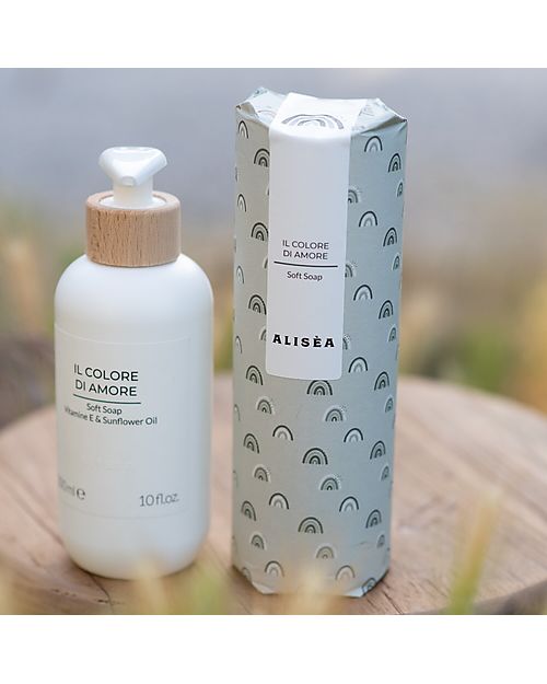 Alisèa Parma Il Colore di Amore - Vitaminic Soft Soad - from Organic Farming Baby Bath Wash and shampoo