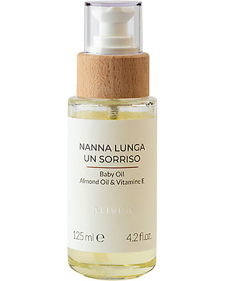 Alisèa Parma Nanna Lunga un Sorriso - Natural Calming Oil - from Organic Farming Baby Creams and Oils