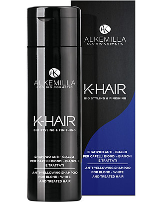 Alkemilla Anti-Yellowing Shampoo for Blonde Hair, K-Hair - 250 ml Hair Care