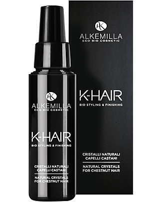 Alkemilla Natural Crystals for Chestnut Hair, K-Hair - 50 ml Hair Care