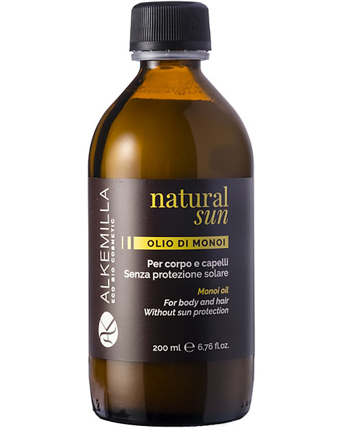 Alkemilla Natural Monoi Oil for Body and Hair - 200 ml Body Lotions And Oils