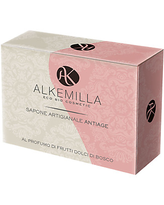Alkemilla Organic Anti-Age Soap With Sweet Berry Perfume - 100 gr Detergents