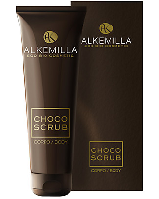 Alkemilla Organic Choco Body Scrub - 250 ml Body Lotions And Oils