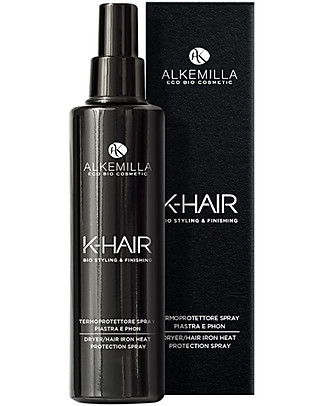 Alkemilla Organic Dryer/Hair Iron Heat Protection Spray, K-Hair - 100 ml Hair Care