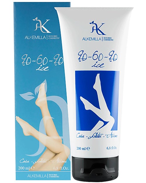Alkemilla Organic Ice Cream Anti-Cellulite, 90-60-90 - 200 ml Body Lotions And Oils