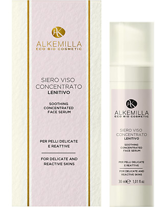 Alkemilla Soothing Concentrated Face Serum, for Sensitive Skin - 30 ml Face