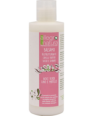 Allegro Natura Restructuring Hair Conditioner, 200 ml - For Treated Hair Shampoos And Bath Wash