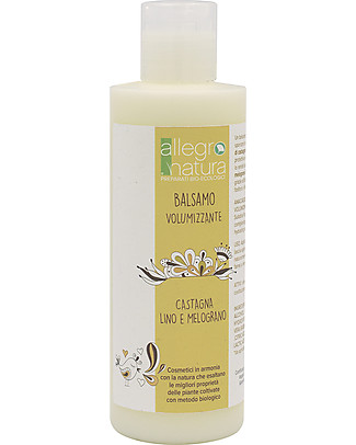 Allegro Natura Volumizing Hair Conditioner, 200 ml - For all types of Hair Shampoos And Bath Wash