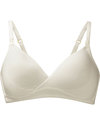Amoralia Second Skin Organic Cotton Nursing Bra - Ivory Nursing Bras