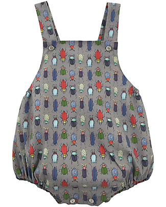 ANG Studio Timo Sleeveless One Piece Multicolor - 100% Cotton Dungarees