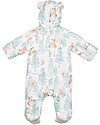 Annaliv Little Grow Padded and Warm, Bear + Elk - 100% organic cotton lining Snowsuits