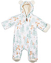 Annaliv Little Grow Padded and Warm, Bear + Elk - 100% organic cotton lining Snowsuits
