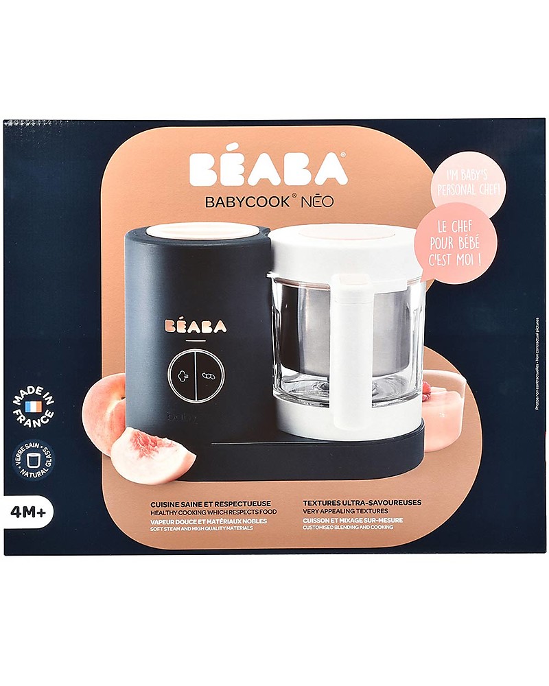 Beaba Babycook Neo Food Maker Night Blue Healthy And Fast Meals For Your Growing Child Unisex Bambini