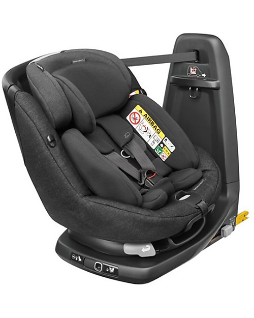 Bebe Confort Maxi Cosi Axissfix Plus Car Seat Group 1 Nomad Black From Birth To 4 Years 360 Swiveling Seat Unisex Bambini