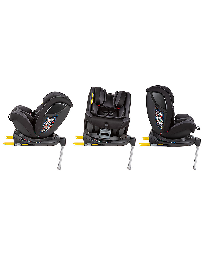 Bebe Confort Maxi Cosi Evolvefix 360 Swiveling Car Seat Night Grey Group 0 1 2 3 From Birth To 12 Years Unisex Bambini