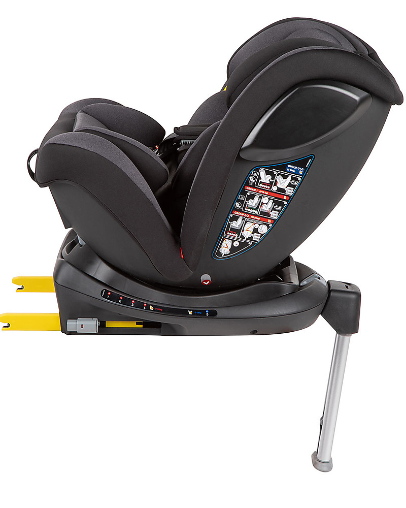 Bebe Confort Maxi Cosi Evolvefix 360 Swiveling Car Seat Night Grey Group 0 1 2 3 From Birth To 12 Years Unisex Bambini