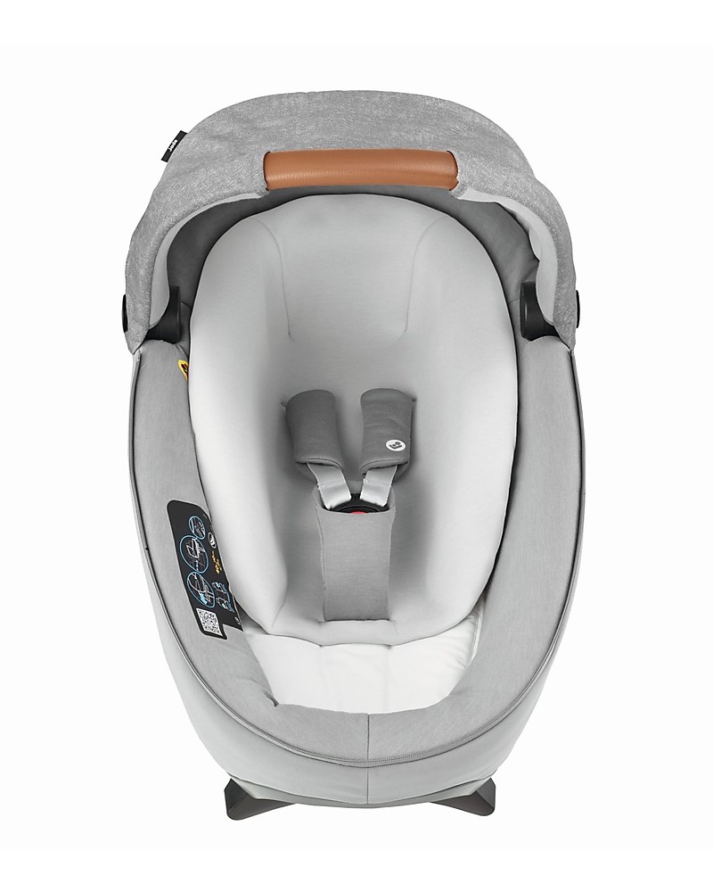 Bebe Confort Maxi Cosi Jade Carrycot Nomad Grey Up To 6 Months Isofix And R129 Compliant Unisex Bambini