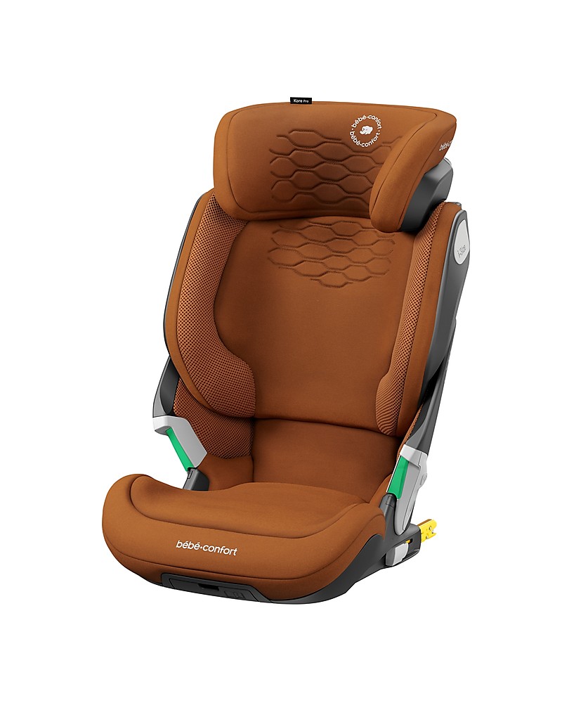 Bebe Confort Maxi Cosi Kore Pro I Size Car Seat Cognac With Clickassist Light From 3 5 To 12 Years Unisex Bambini